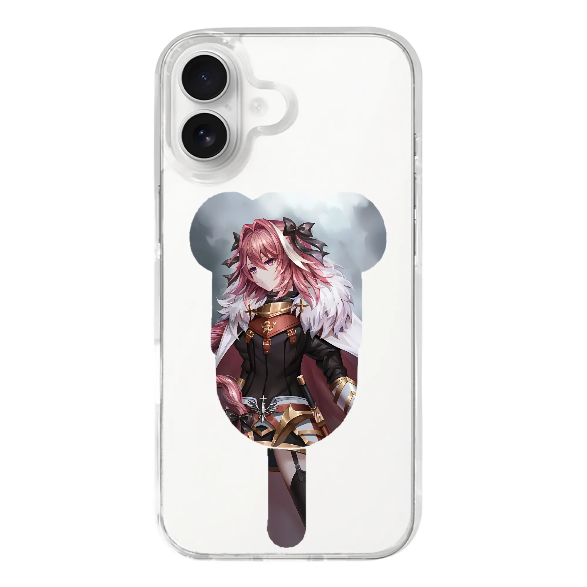 FGO グッズ,アストルフォ - iPhone 17シリーズ 透明スマホケース – 薄型・耐衝撃・精密フィット保護カバー